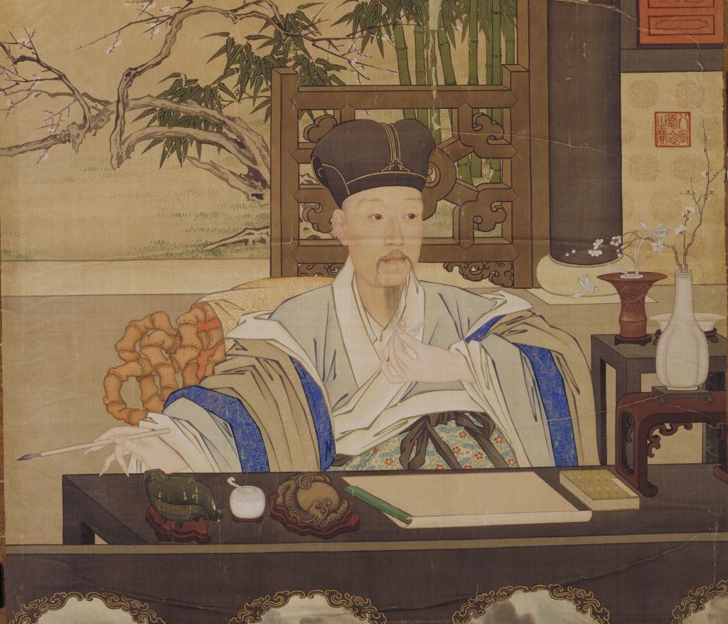 图片[1]-Emperor Qianlong’s writing scroll-China Archive